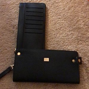 Black wristlet/card holder